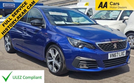 A null PEUGEOT 308 AUTOMATIC 1.2 PureTech GT Line Hatchback 5dr Petrol EAT Euro 6 (s/s) (130 p