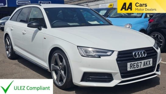 A null AUDI A4 AVANT 1.4 TFSI Black Edition Estate 5dr Petrol Manual Euro 6 (s/s) (150 ps) SAT/N