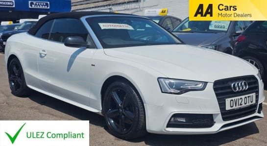 A null AUDI A5 CABRIOLET AUTOMATIC 2.0 TFSI S line Convertible 2dr Petrol Multitronic Euro 5 (s/s) (