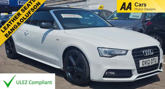 A null AUDI A5 CABRIOLET AUTOMATIC 2.0 TFSI S line Convertible 2dr Petrol Multitronic Euro 5 (s/s) (