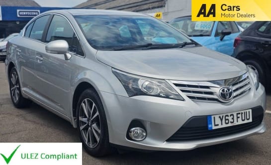 A null TOYOTA AVENSIS AUTOMATIC 1.8 V-Matic Icon Saloon 4dr Petrol Multidrive S Euro 5 (147 ps) F