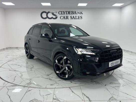 A 2021 AUDI Q7 3.0 TFSI V6 55 Black Edition SUV 5dr Petrol Tiptronic quattro Euro 6 (s/s)