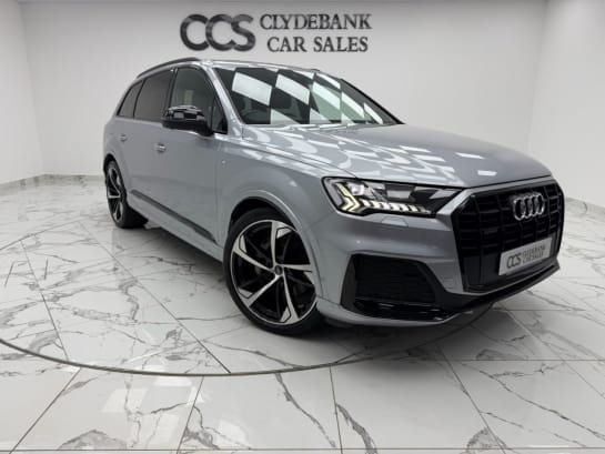 A 2021 AUDI Q7 3.0 TDI V6 50 Black Edition SUV 5dr Diesel Tiptronic quattro Euro 6 (s/s) (