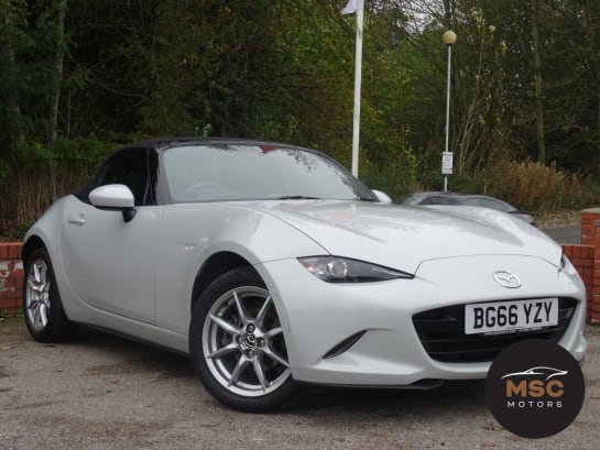 A 2016 MAZDA MX-5 1.5 SKYACTIV-G SE-L Nav Convertible 2dr Petrol Manual Euro 6 (131 ps)