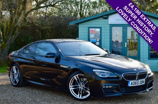 A null BMW 6 SERIES 3.0 640d M Sport Coupe 2dr Diesel Auto Euro 6 (s/s) (313 ps) £4,190 EXTRAS,