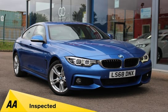 A null BMW 4 SERIES GRAN COUPE 2.0 420D XDRIVE M SPORT GRAN COUPE 4d 188 BHP 18" ALLOYS, PARK SENSORS & LE