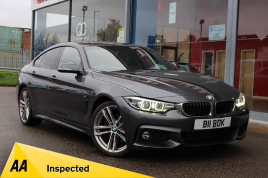 A null BMW 4 SERIES GRAN COUPE 3.0 430d M Sport Hatchback 5dr Diesel Auto Euro 6 (s/s) (258 ps) 19" ALLOYS