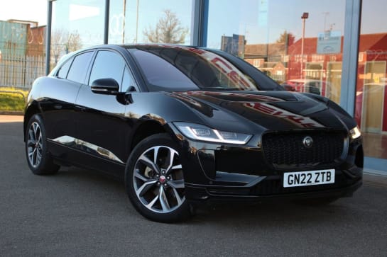 A null JAGUAR I-PACE 400 90kWh Black SUV 5dr Electric Auto 4WD (400 ps) 20" ALLOYS, HTD/LTHR & E