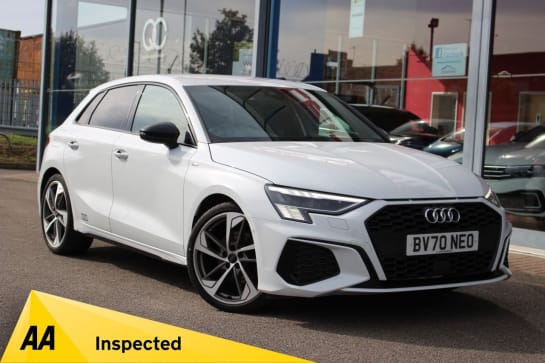 A 2020 AUDI A3 1.5 TFSI 35 Edition 1 Sportback 5dr Petrol Manual Euro 6 (s/s) (150 ps) P/A