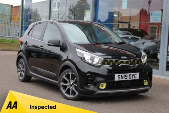 A 2019 KIA PICANTO 1.25 X-Line Hatchback 5dr Petrol Auto Euro 6 (83 bhp) DAB, EURO 6, ULEZ & A