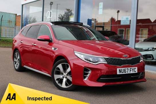 A 2017 KIA OPTIMA 1.7 CRDi GT-Line S Sportswagon 5dr Diesel DCT Euro 6 (s/s) (139 bhp) E/TAIL