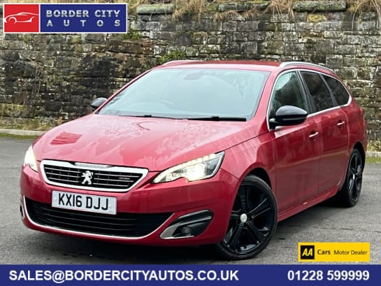 A null PEUGEOT 308 SW 2.0 BlueHDi GT Line Estate 5dr Diesel Manual Euro 6 (s/s) (150 ps) 2.0 Dies