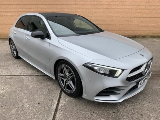 A 2018 MERCEDES-BENZ A CLASS 1.5 A180d AMG Line