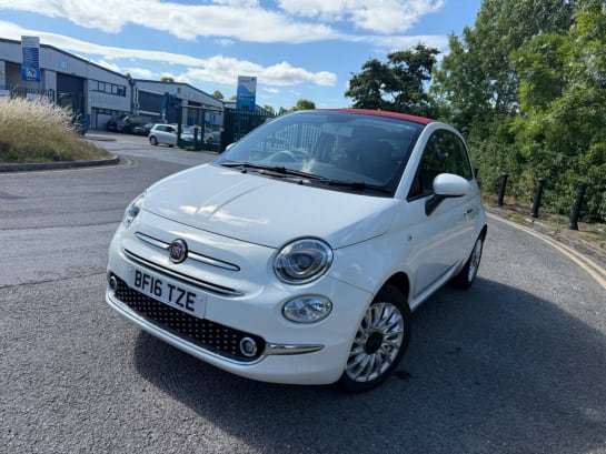 A null FIAT 500C 1.2 ECO Lounge Convertible 2dr Petrol Manual Euro 6 (s/s) (69 bhp) 12 Month