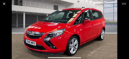 A null VAUXHALL ZAFIRA TOURER 1.4i Turbo SRi MPV 5dr Petrol Auto Euro 6 (140 ps) 7 Seats
