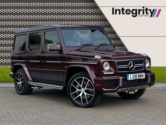 A null MERCEDES-BENZ G-CLASS 5.5 AMG G 63 4MATIC 5d 563 BHP OVER 13K IN OPTIONAL EXTRAS!!