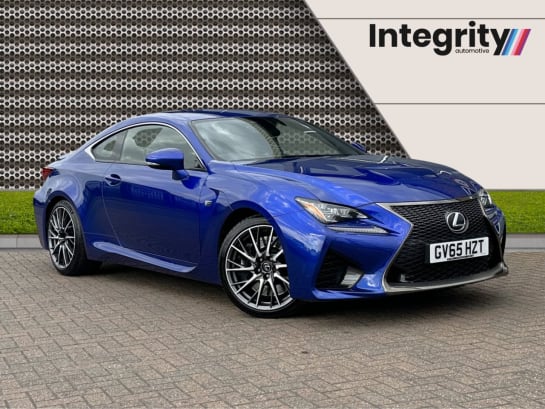 A null LEXUS RC F 5.0 V8 2d 471 BHP Low Miles, D/S/H