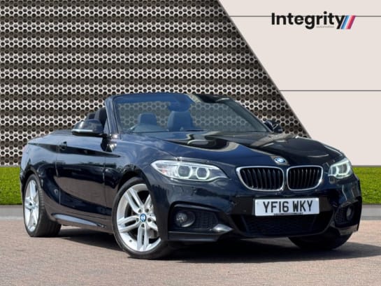 A null BMW 2 SERIES 2.0 220d M Sport Convertible 2dr Diesel Auto Euro 6 (s/s) (190 ps) Heated S