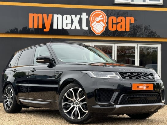 A 2021 LAND ROVER RANGE ROVER SPORT HSE SILVER