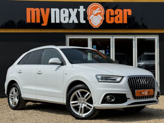 A null AUDI Q3 2.0 TDI S LINE 5d 138 BHP HALF LEATHER INETRIOR