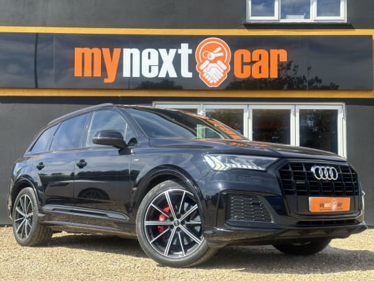 A 2020 AUDI Q7 TDI QUATTRO S LINE BLACK EDITION