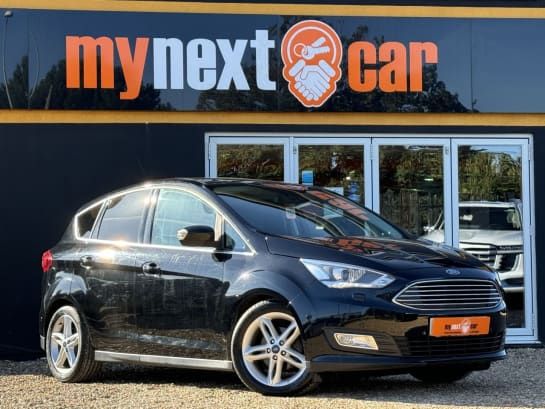 A null FORD C-MAX 1.5 TITANIUM X TDCI 5d 118 BHP BLACK HALF LEATHER INTERIOR