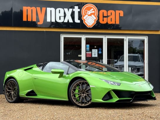 A null LAMBORGHINI HURACAN 5.2 LP 640-4 EVO SPYDER 2d 631 BHP MATT BLACK EXHAUST + COMFORT SEATS