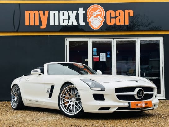 A null MERCEDES-BENZ SLS 6.2 63 V8 AMG Roadster 2dr Petrol SpdS DCT Euro 5 (571 ps) STUNNING CAR//MA