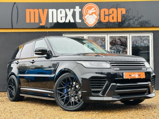 A null LAND ROVER RANGE ROVER SPORT SVR V8 S/C 575 SVR 5dr Auto 5.0 23" VOSSENS//CARBON//MASSIVE SPEC