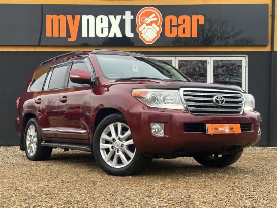 A null TOYOTA LAND CRUISER 4.5 D-4D V8 SUV 5dr Diesel Auto 4WD Euro 5 (268 ps) STUNNING SPEC/SAT NAV/3