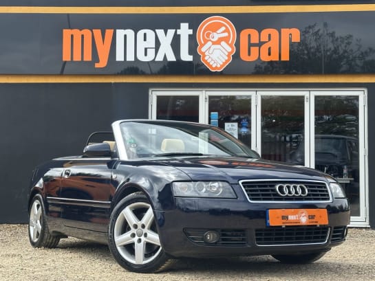 A null AUDI A4 CABRIOLET 2.5 TDI Sport Convertible 2dr Diesel CVT (197 g/km, 163 bhp) HUGE SPEC/NAY