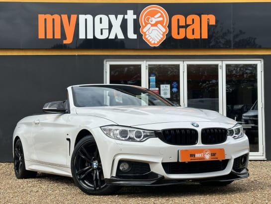 A null BMW 4 SERIES 2.0 420d M Sport Convertible 2dr Diesel Auto Euro 6 (s/s) (184 ps) ULEZ + H