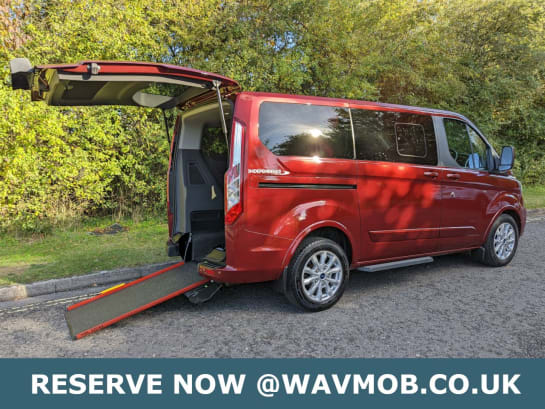 A null FORD TOURNEO CUSTOM 5 Seat Wheelchair Accessible Disabled Access Vehicle WAV