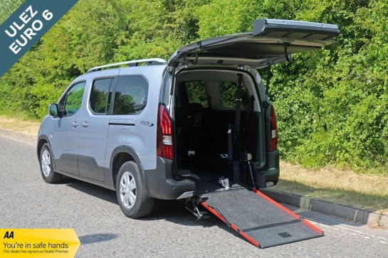 A null PEUGEOT RIFTER LWB Petrol Auto 5 Seat Wheelchair Accessible Disabled Access Vehicle WAV