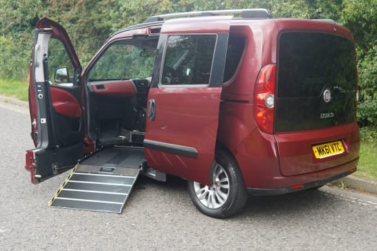 A null FIAT DOBLO 4 Seat + 1 Passenger Up Front Auto Wheelchair Accessible Vehicle with Acces