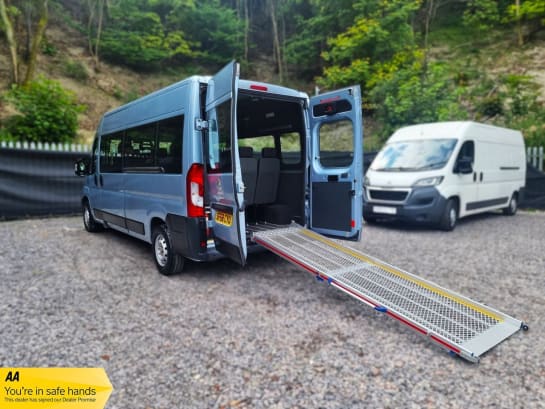 A null PEUGEOT BOXER L3 H2 335 3500kg Wheelchair Access Minibus