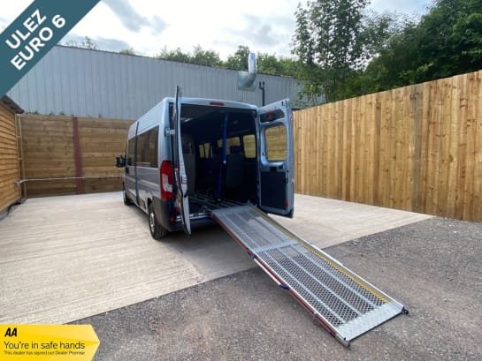 A null PEUGEOT BOXER L3 H2 335 3500kg Wheelchair Access 7 Seat Minibus