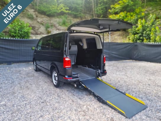 A null VOLKSWAGEN TRANSPORTER Driver Transfer Wheelchair Accessible Disabled Access With Power Ramp