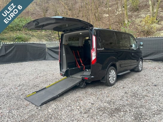 A null FORD TOURNEO CUSTOM 5 Seat Auto Wheelchair accessible Disabled Access Ramp Car