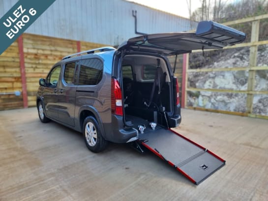 A null PEUGEOT RIFTER L2 LWB 5 Seat Petrol Auto Wheelchair Accessible Disabled Access Ramp Car