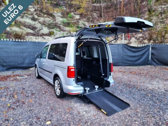 A null VOLKSWAGEN CADDY LIFE Drive From 3 Seat Petrol Auto Wheelchair Accessible Vehicle