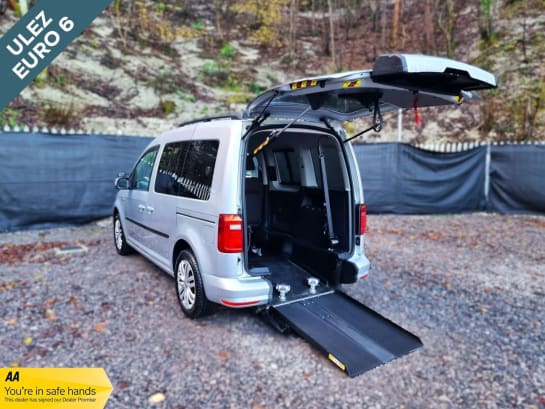 A null VOLKSWAGEN CADDY LIFE Drive From 3 Seat Petrol Auto Wheelchair Accessible Vehicle