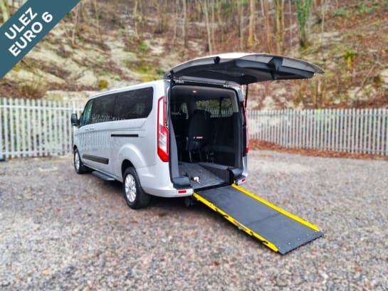 A null FORD TOURNEO CUSTOM L2 LWB 7 Seat Wheelchair Accessible Disabled Access Ramp Car