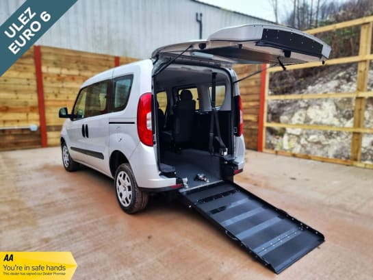 A null FIAT DOBLO 4 Seat Wheelchair Accessible Disabled Access Vehicle WAV