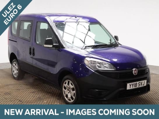 A null FIAT DOBLO 4 Seat Wheelchair Accessible Disabled Access Vehicle WAV