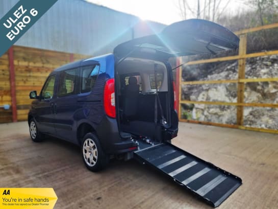 A null FIAT DOBLO 4 Seat Wheelchair Accessible Disabled Access Vehicle WAV