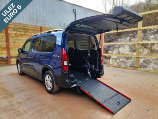 A null PEUGEOT RIFTER 5 Seat L2 LWB Auto Wheelchair Accessible Disabled Access Vehicle WAV