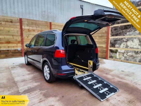 A null SEAT ALHAMBRA 4 Seat Auto Wheelchair Accessible Disabled Access Vehicle WAV