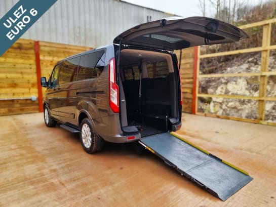 A null FORD TOURNEO CUSTOM 3 Seat Auto Wheelchair Accessible Disabled Access Vehicle WAV