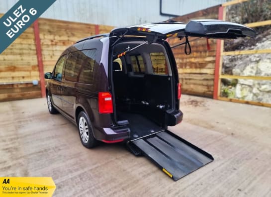 A null VOLKSWAGEN CADDY LIFE Petrol Auto Driver Transfer Wheelchair Accessible Disabled Access Vehicle W